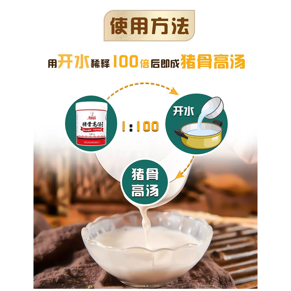 大廚四寶豬骨高湯 大廚四寶豬骨高湯