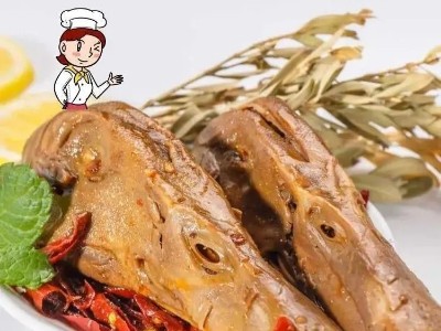 大廚四寶教你鹵鴨貨，帶詳細(xì)鹵鴨頭配方，學(xué)會(huì)可開店