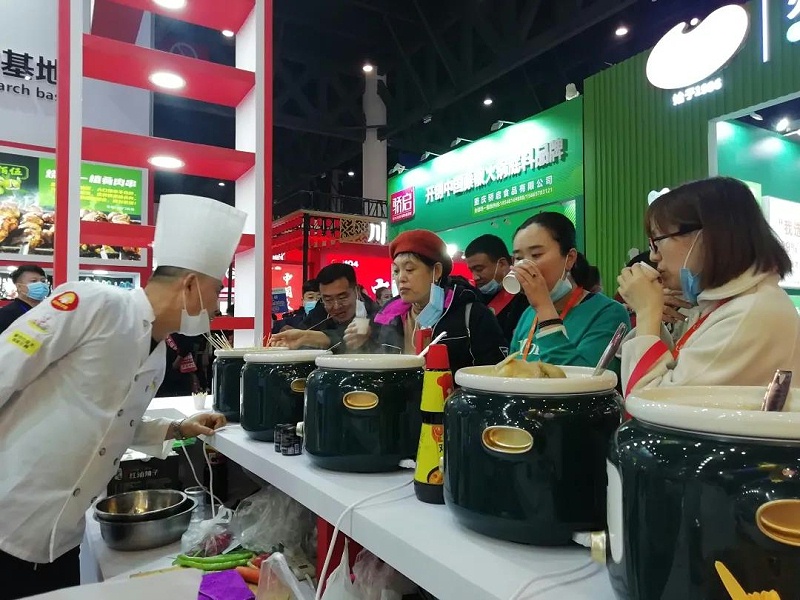 大廚四寶第104屆全國(guó)糖酒商品交易會(huì)大廚四寶展位