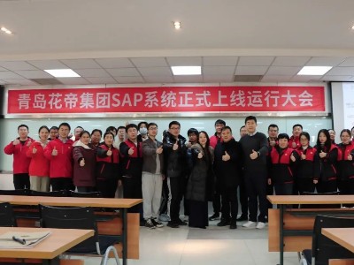 花帝公司SAP系統(tǒng)正式上線運行