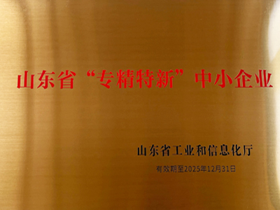 山東省專精特新中小企業(yè)20251231