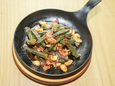 大廚四寶使用教程：蒜燒菜品推薦-蒜燒秋葵